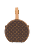 Boite Chapeau Souple PM, &pound;1,500, Handbags, Brown, Canvas, Back view